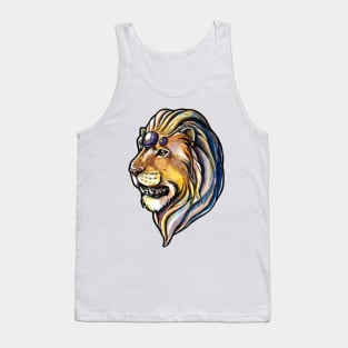 watercolor drawing "amethyst lion" Tank Top